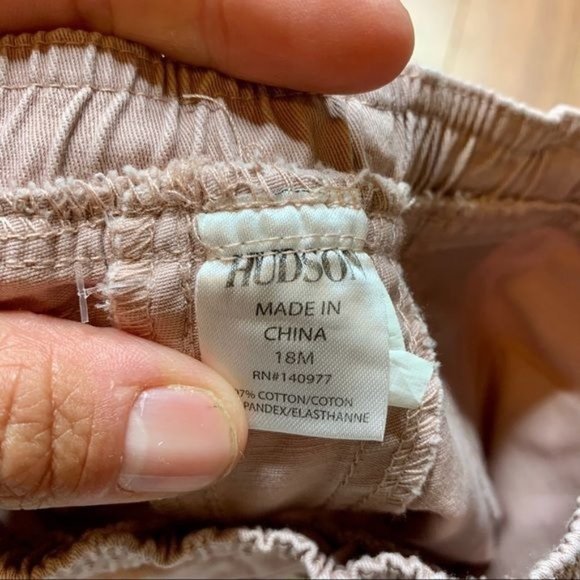 Hudson Elastic Drawstring shorts Size 18 months - Picture 4 of 4